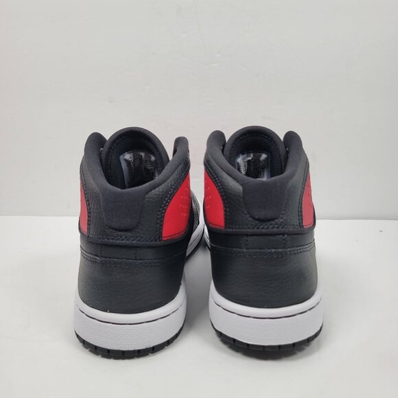 Nike Air Jordan Access Youth Black & Red Mid-Top Sneakers AV7941-006 US Size 4Y - Picture 6 of 10